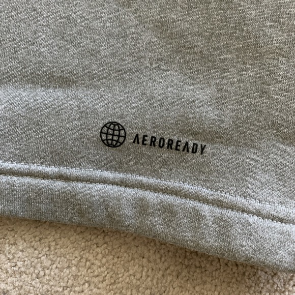 Adidas Georgia Tech Aeroready‎ Sweatshirt Sz L Gray Crewneck Logo NCAA - Picture 10 of 10